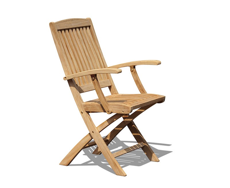 Bali Foldable Wooden Patio Chair
