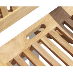 Bali Teak Patio Armchair