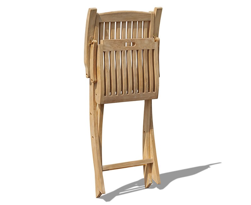 Bali Teak Armchair, Fully Folding