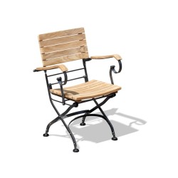 Bistro Folding Outdoor Armchair