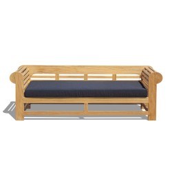 Lutyens-Style Day Bed with Cushion Mattress