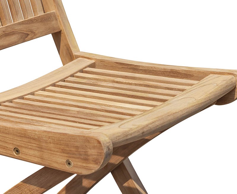 Rimini Folding Teak Seat