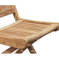 Rimini Folding Teak Seat