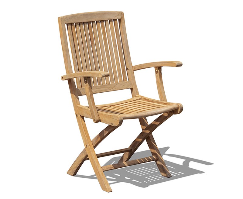 Rimini Teak Folding Armchair