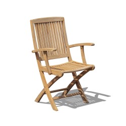 Rimini Teak Folding Armchair