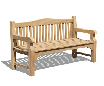 Buckingham Teak Garden Bench – 1.8m 2