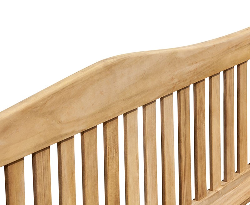 Buckingham Teak Bench – 1.8m