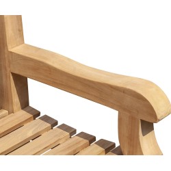 Buckingham Teak Bench – 1.8m
