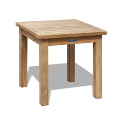 Square Side Table, Outdoor Occasional Table, Teak