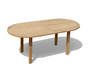 Carida Teak Oval Table - 1.8m