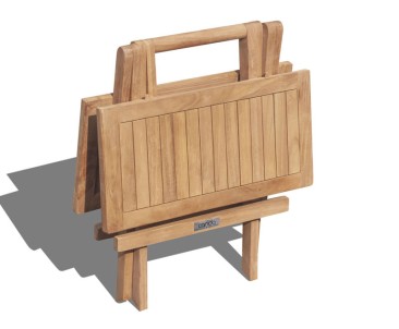 Ashdown Teak Short Slats Picnic Table 2
