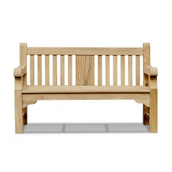 Balmoral Teak 1.5m Central Panel Bench