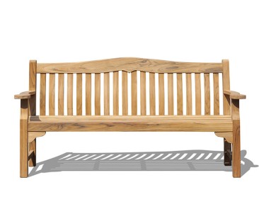 Rose Garden Teak 1.8m Bench 2
