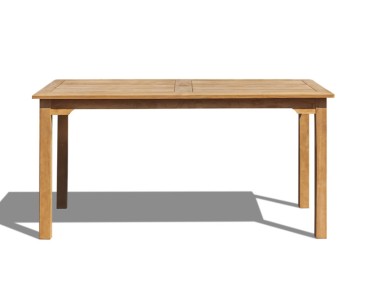 Sandringham Teak Rectangular Garden Dining Table – 1.5m 2