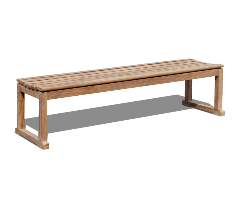 Westminster Teak Backless Bench – 1.8m Westminster Teak Backless Bench – 1.8m
