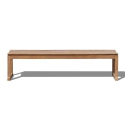 Westminster Teak Backless Bench – 1.8m