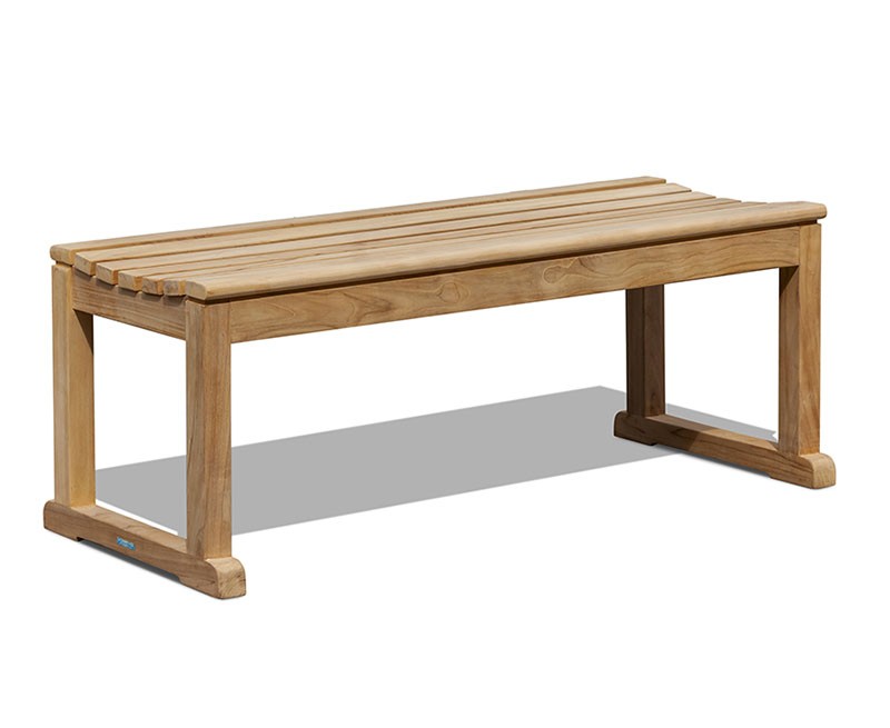 Westminster Teak Backless Bench – 1.2m