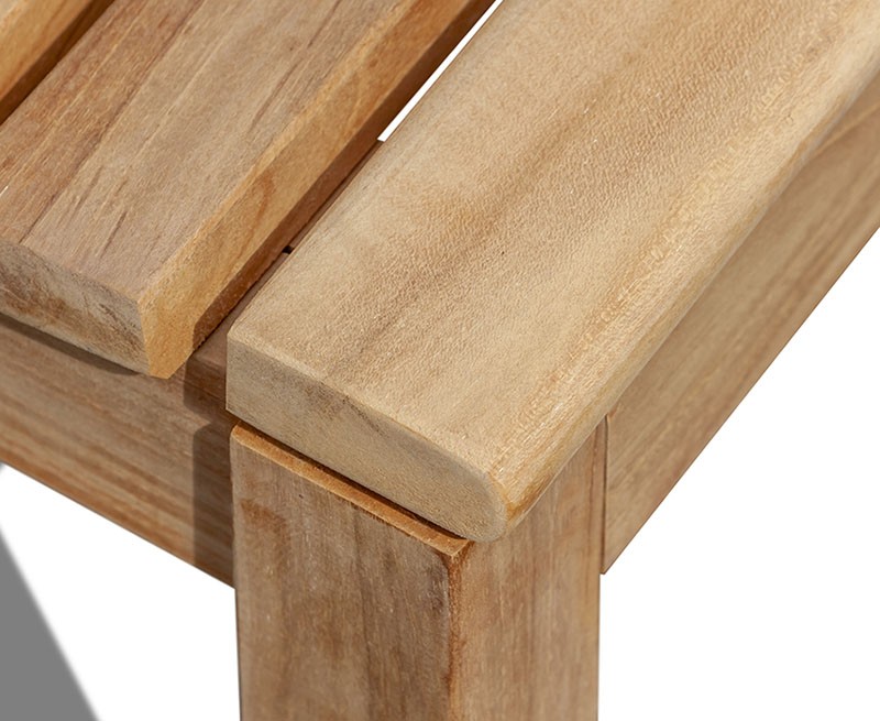 Westminster Teak Backless Bench – 1.2m
