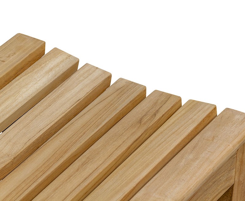 Westminster Teak Backless Bench – 1.2m