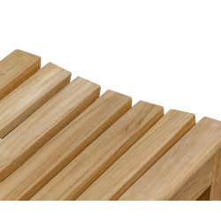 Westminster Teak Backless Bench – 1.2m