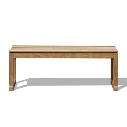 Westminster Teak Backless Bench – 1.2m