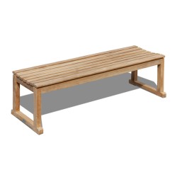 Westminster Teak Backless Bench - 1.5m