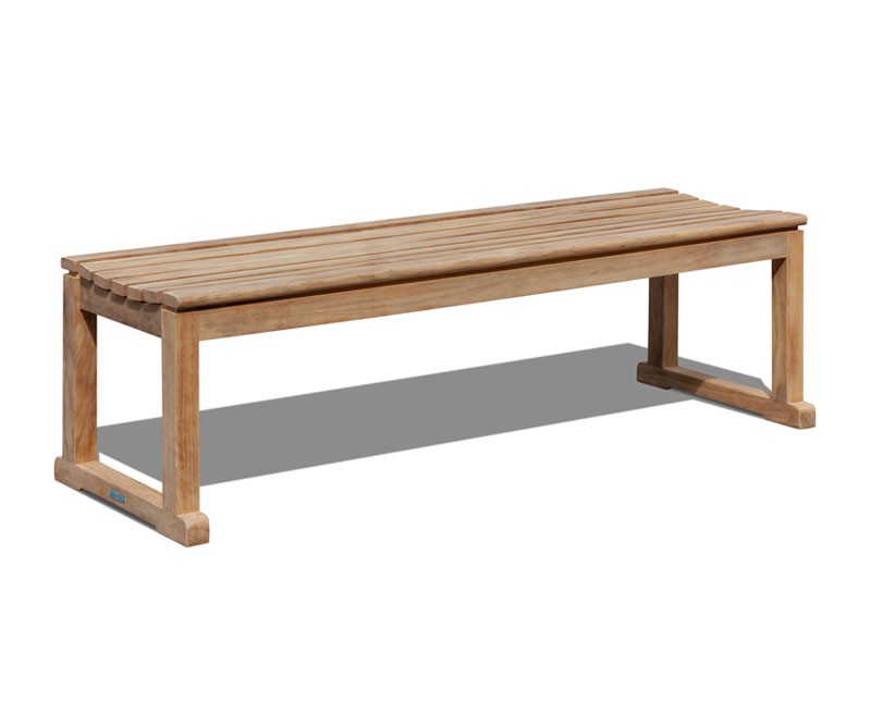 Westminster Teak Backless Bench - 1.5m