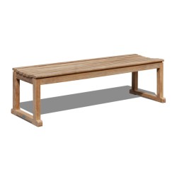 Westminster Teak Backless Bench - 1.5m