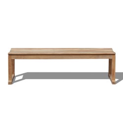 Westminster Teak Backless Bench - 1.5m