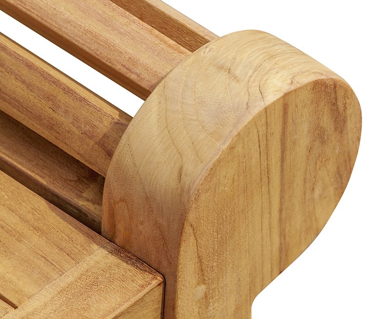 Teak Lutyens-Style Coffee Table with...