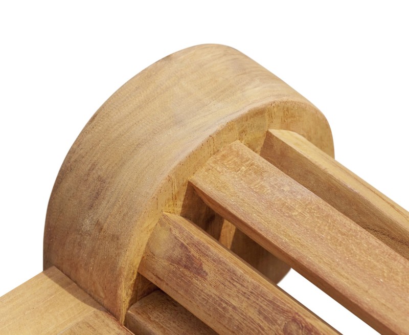 Teak Lutyens-Style Coffee Table with...