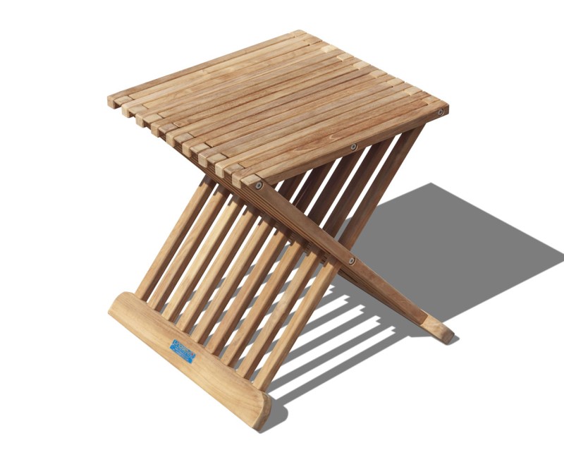 Chelsea Teak Garden Footstool / Side... Chelsea Teak Garden Footstool / Side...
