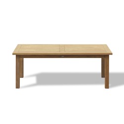 Balmoral Teak Chunky Rectangular Garden Table – 2m