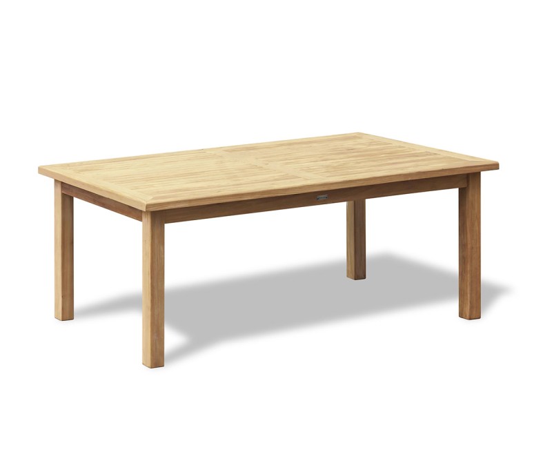 Balmoral Teak Chunky Rectangular Garden Table – 2m