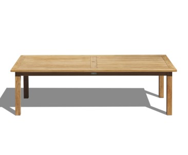 Balmoral Teak Rectangular Garden Table – 2.5m 2