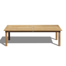 Balmoral Teak Rectangular Garden Table – 2.5m