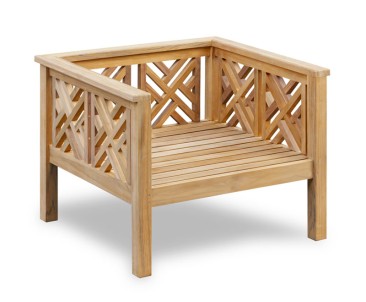 Princeton Teak Daybed Armchair