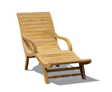 Capri Sun Lounger - Reclaimed Teak 2