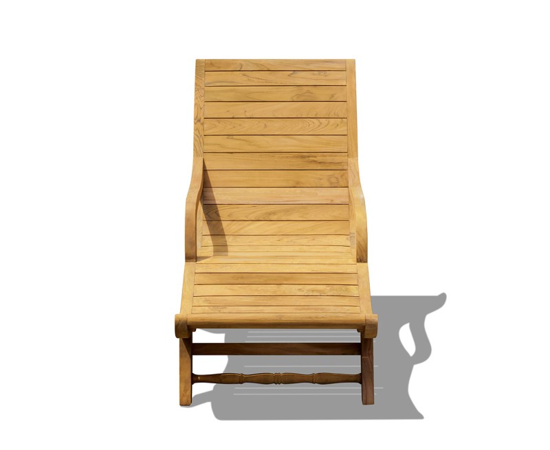 Capri Sun Lounger - Reclaimed Teak