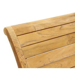 Capri Sun Lounger - Reclaimed Teak