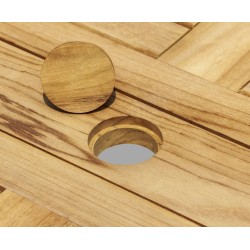 Shelley 5ft Teak Gateleg Drop Leaf Table – 1.5m