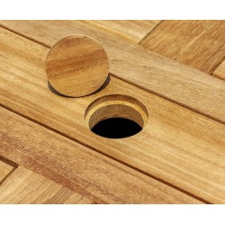 Shelley 6ft Teak Gateleg Drop Leaf Table – 1.8m