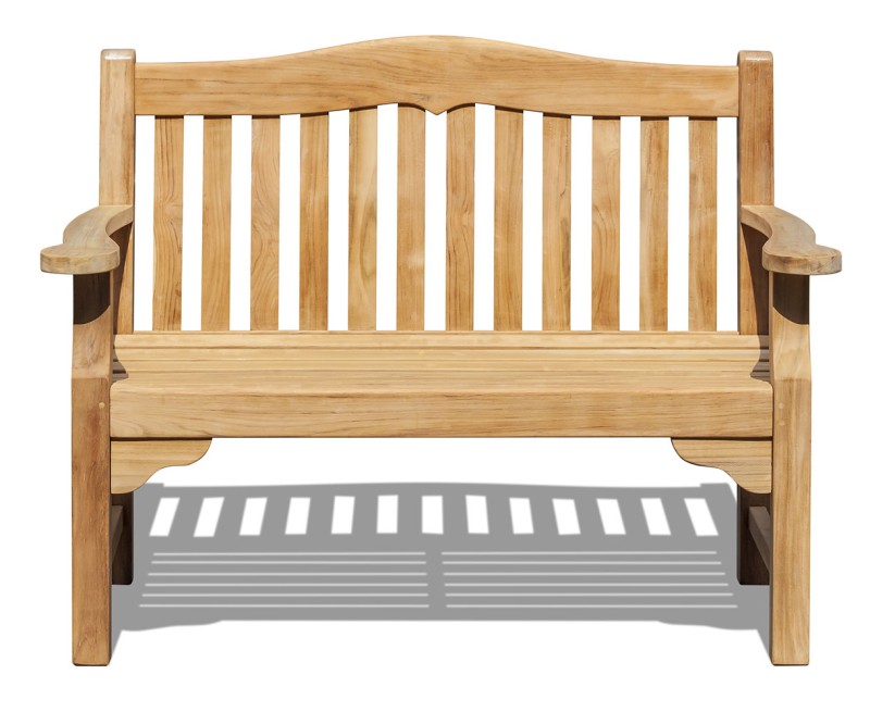 Rose Garden 1.2m Teak Bench