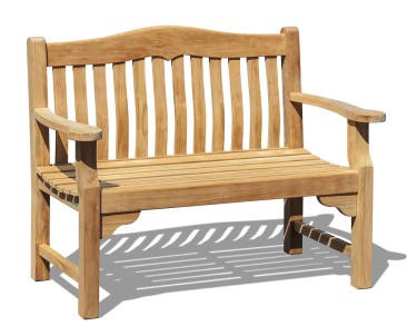 Rose Garden 1.2m Teak Bench