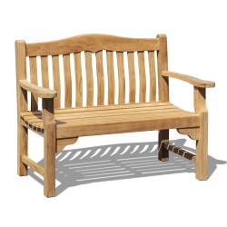 Rose Garden 1.2m Teak Bench