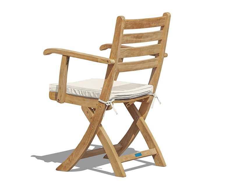Suffolk Teak Folding Armchair