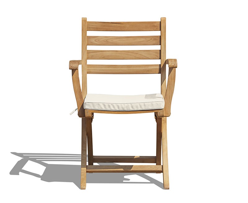 Suffolk Teak Folding Armchair
