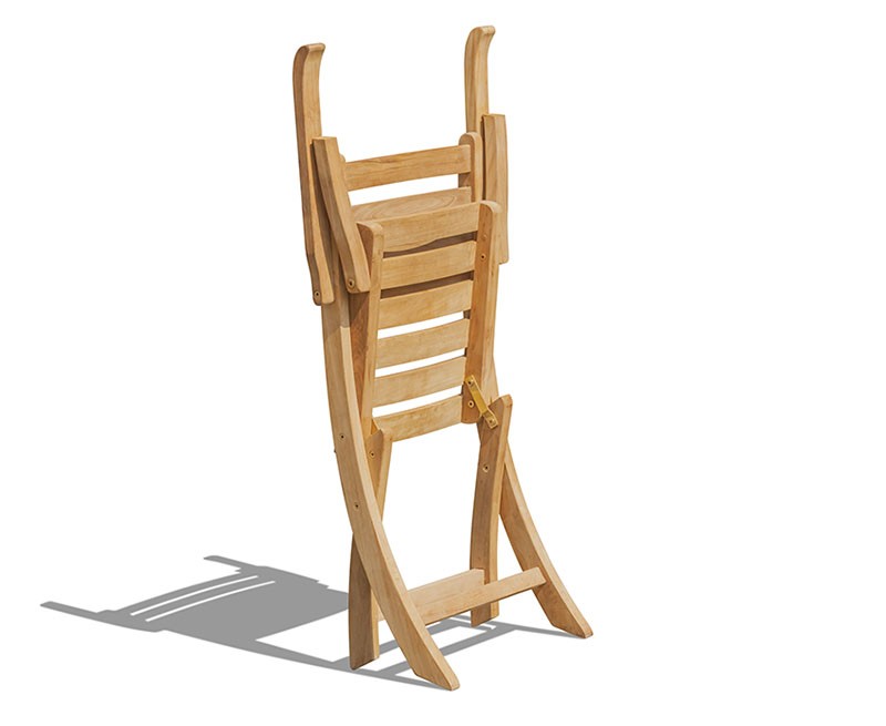 Suffolk Teak Folding Armchair