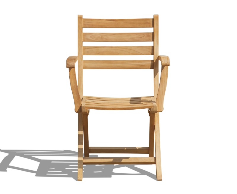 Suffolk Teak Folding Armchair