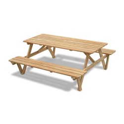Luxury Teak Picnic Bench - 1.8m